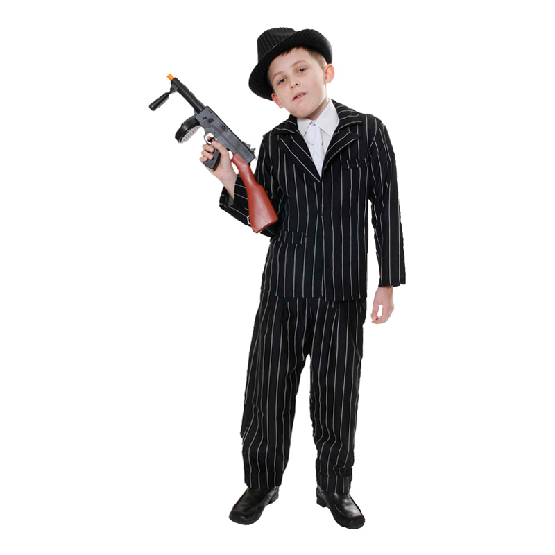 Maskeradkläder Barn - 20-tals Gangster Maskeradkläder Barn - 20-tals Gangster