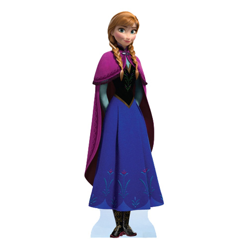 Anna Frost/Frozen Kartongfigur Anna Frost/Frozen Kartongfigur