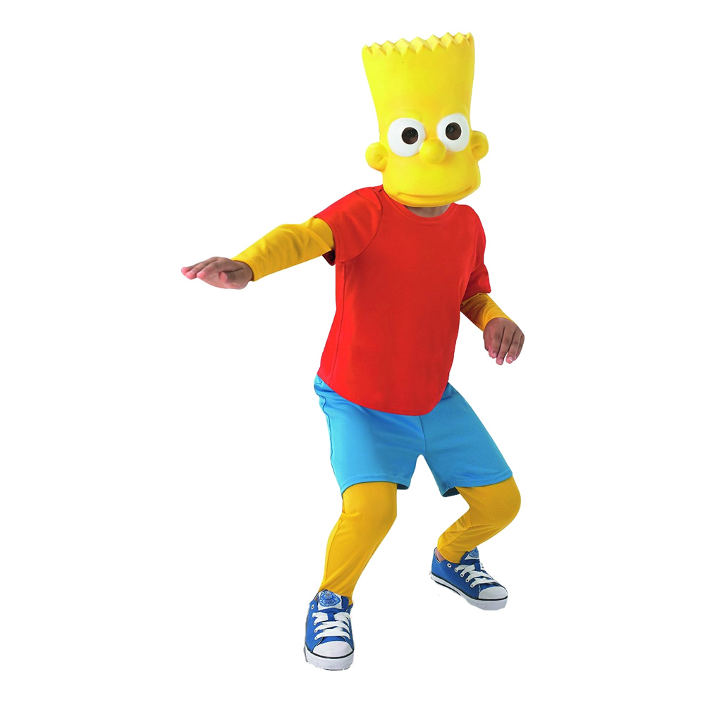 Maskeradkläder Barn - Bart Simpson Maskeradkläder Barn - Bart Simpson