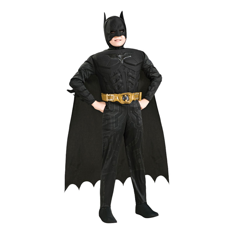 Batman Dark Knight med Muskler Barn Maskeraddräkt Batman Dark Knight med Muskler Barn Maskeraddräkt