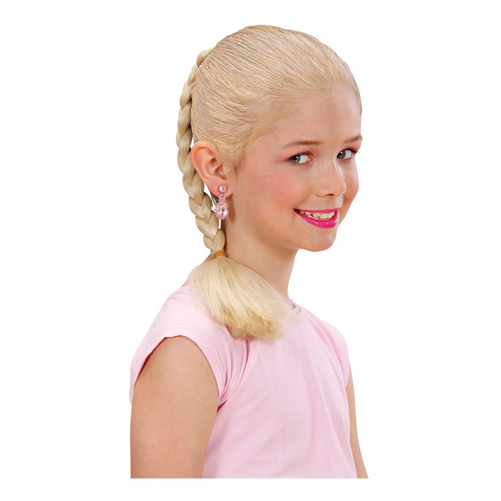 Blond Fläta Hårextension Blond Fläta Hårextension