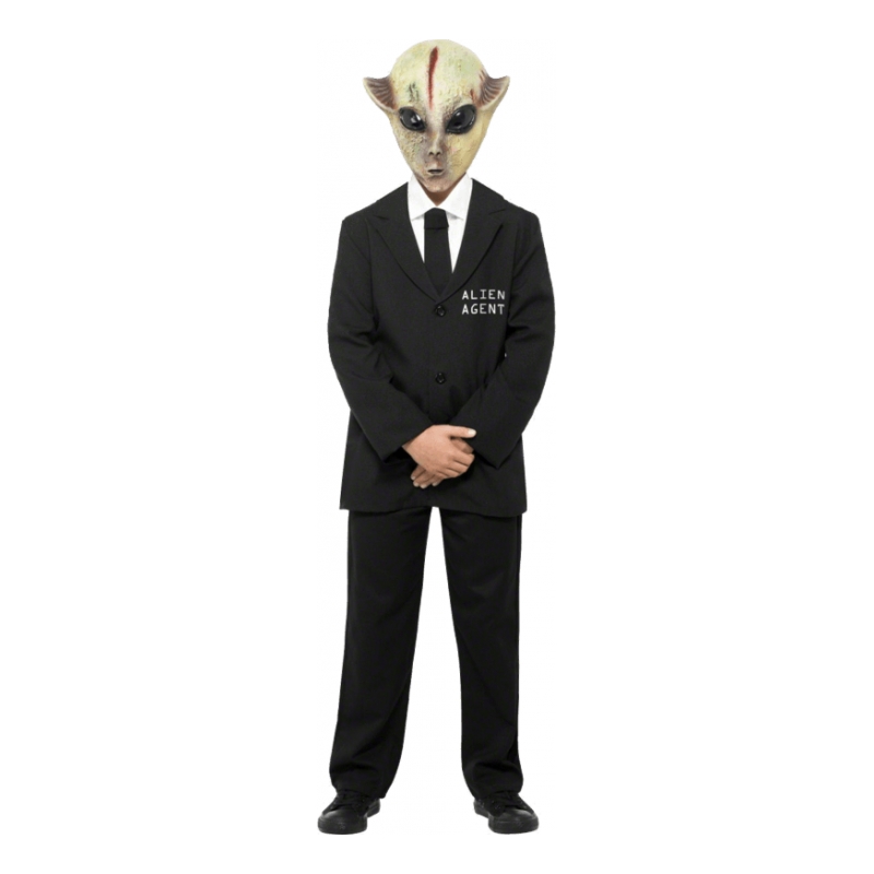 Maskeradkläder Barn - Alien Agent Maskeradkläder Barn - Alien Agent