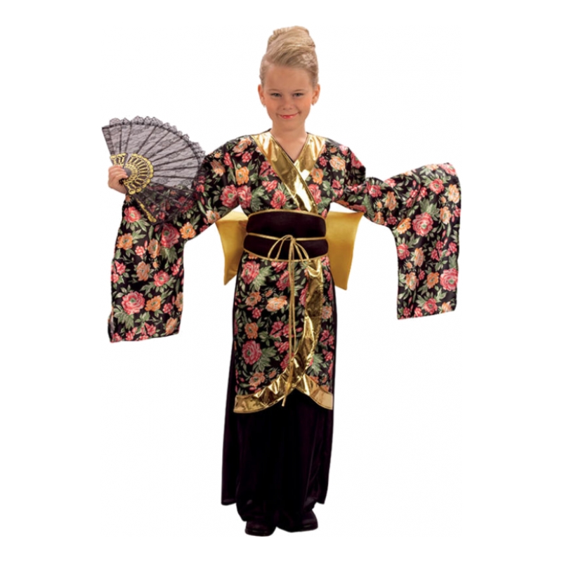 Maskeradkläder Barn - Japansk Geisha Maskeradkläder Barn - Japansk Geisha