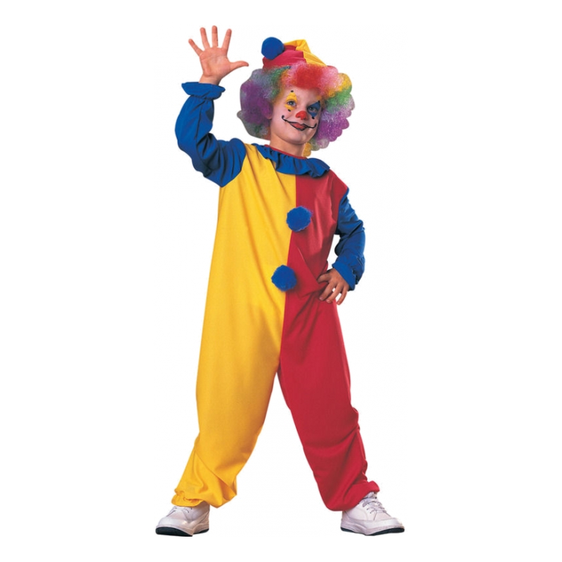 Maskeradkläder Barn - Clown Budget Maskeradkläder Barn - Clown Budget