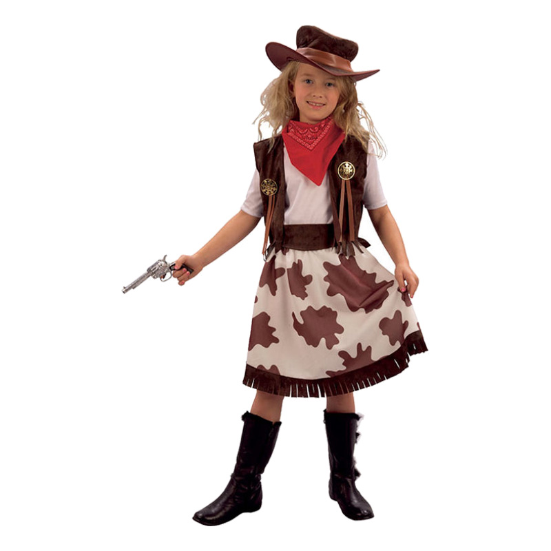 Cowgirl Barn Maskeraddräkt Cowgirl Barn Maskeraddräkt