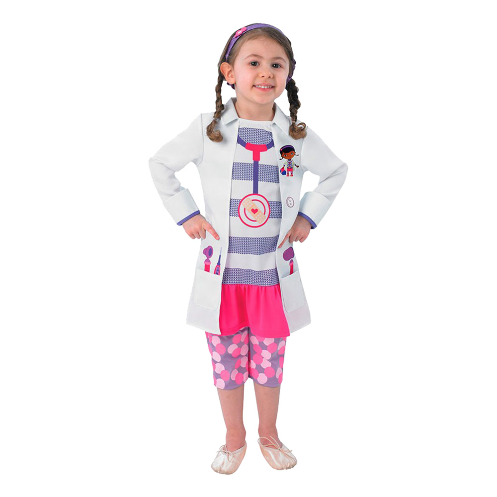 Maskeradkläder Barn - Doc McStuffins Maskeradkläder Barn - Doc McStuffins