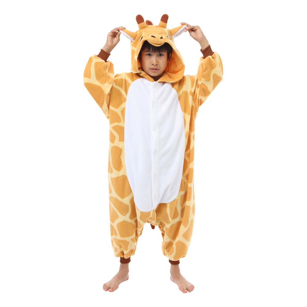 Giraff barn kigurumi partykungen.se