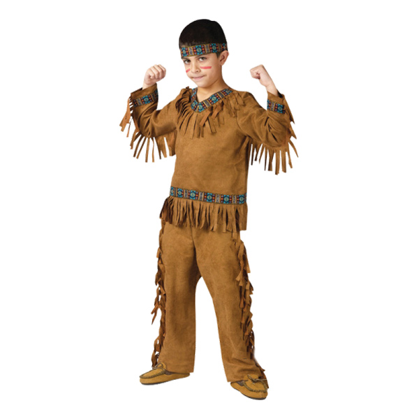 Indianpojke Barn Maskeraddräkt Indianpojke Barn Maskeraddräkt