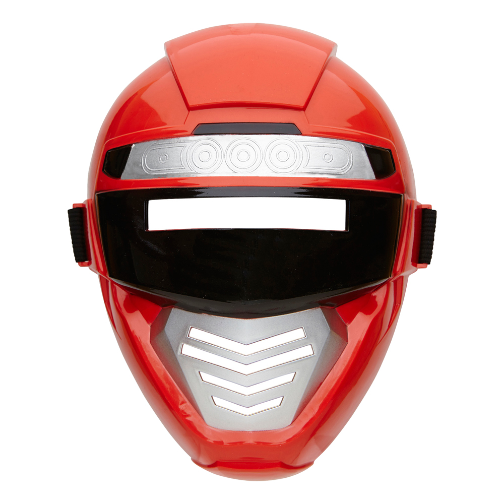 Power Rangers Röd Mask Barn Power Rangers Röd Mask Barn
