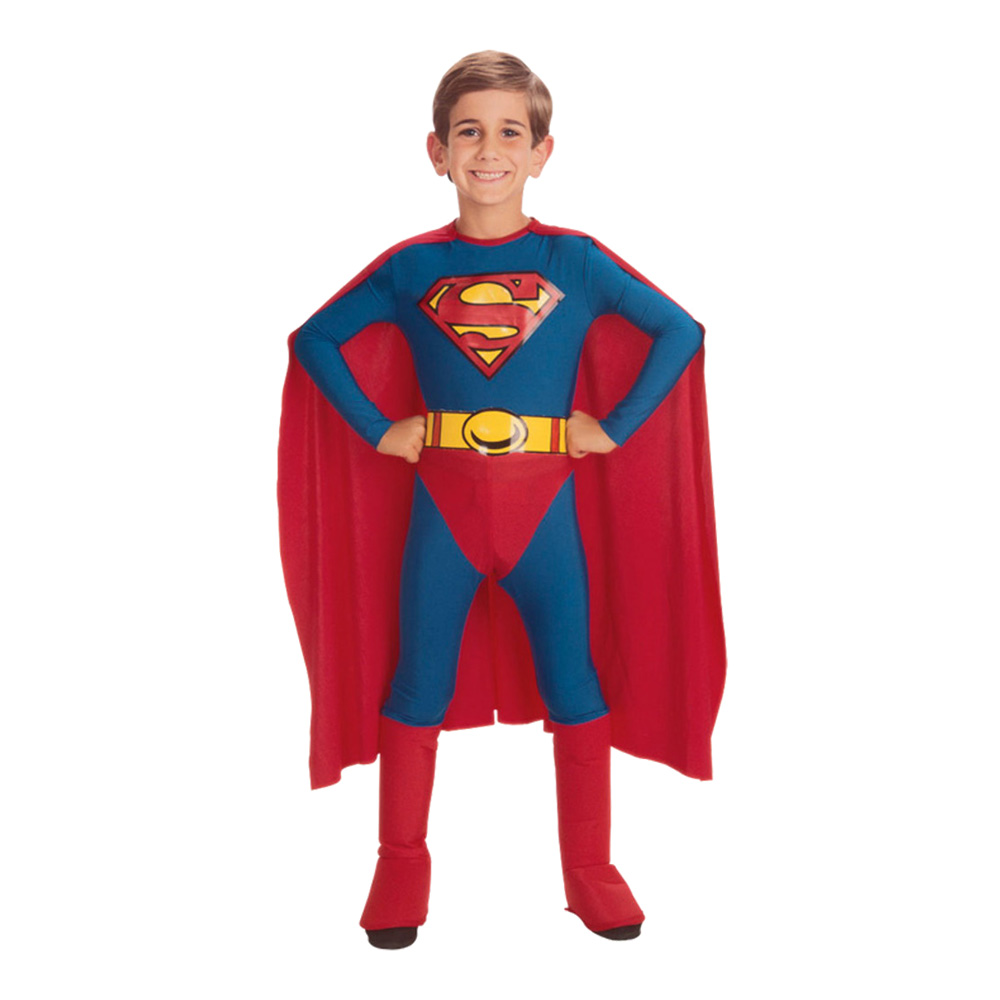 Superman Barn Maskeraddräkt Superman Barn Maskeraddräkt