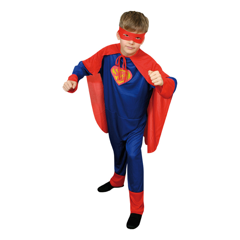 Superman Budget Barn Maskeraddräkt Superman Budget Barn Maskeraddräkt