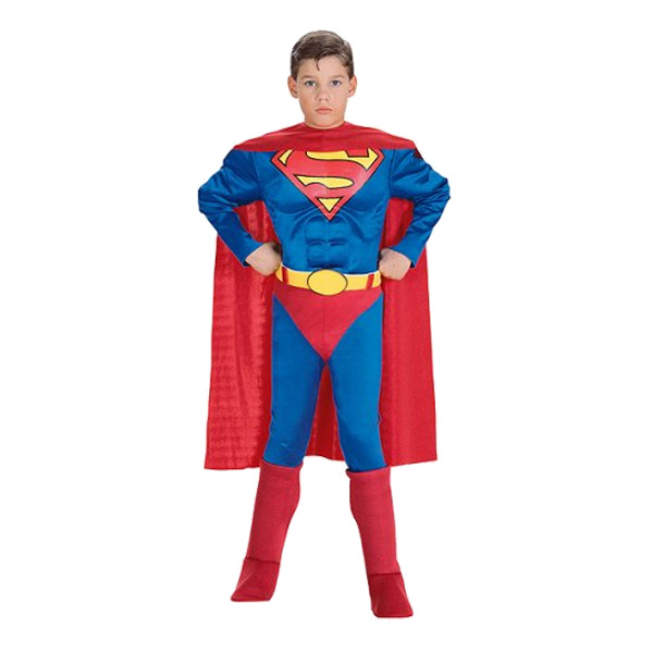 Maskeradkläder Barn - Superman med Muskler Maskeradkläder Barn - Superman med Muskler