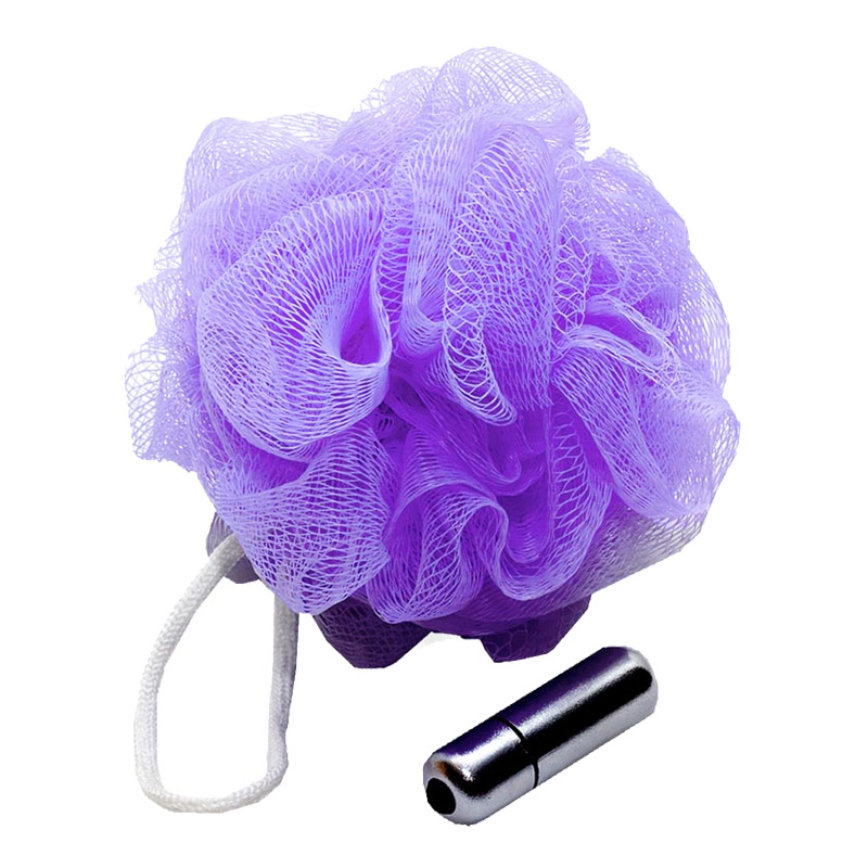 Tvättsvamp med vibrator Tvättsvamp med vibrator