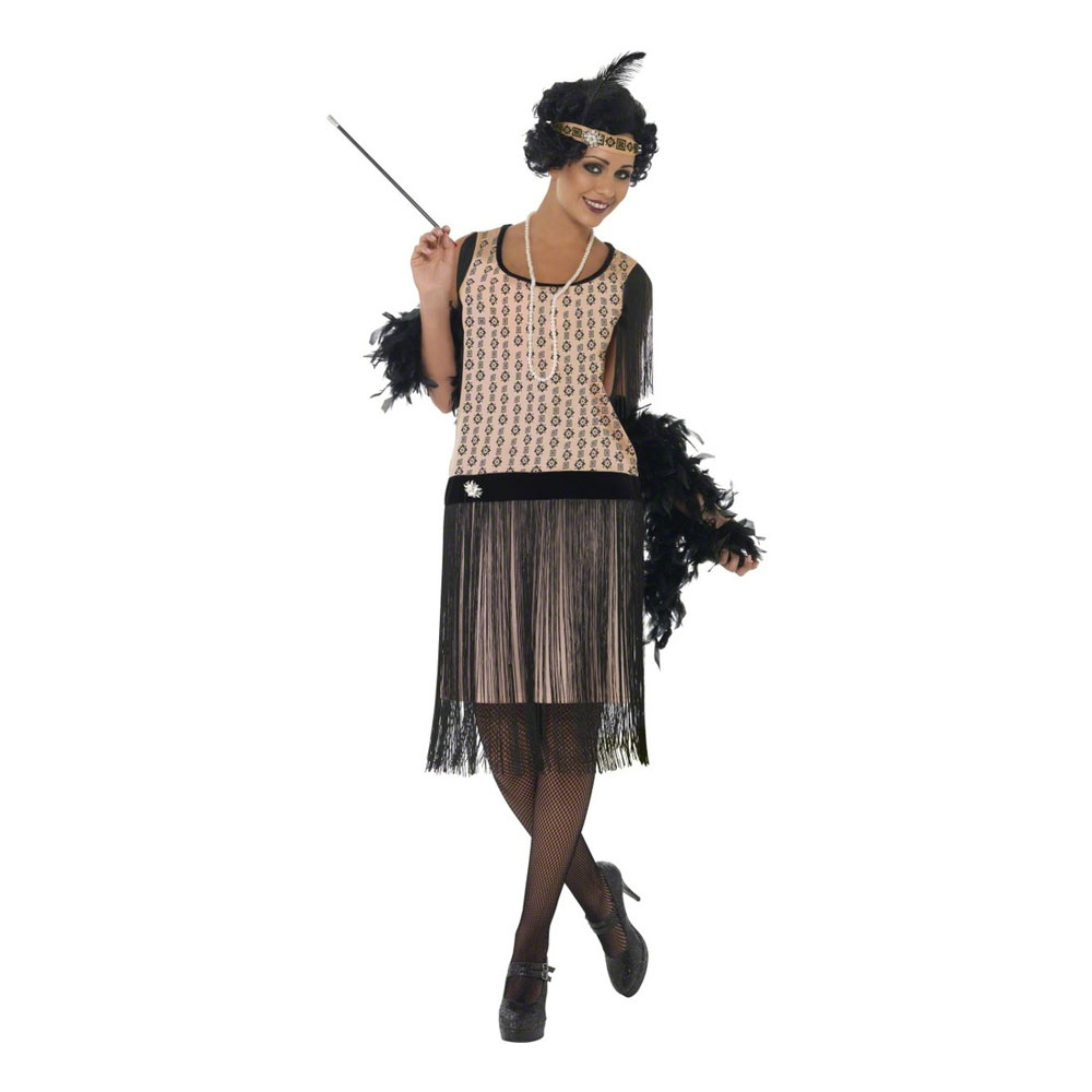 Maskeradkläder Vuxna - 20-tals Coco Flapper - Medium Maskeradkläder Vuxna - 20-tals Coco Flapper - Medium