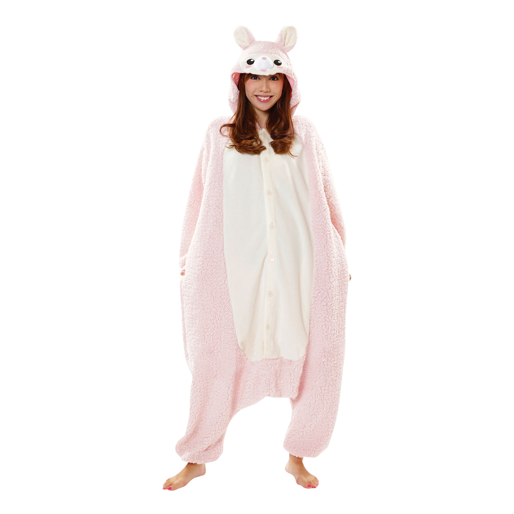 Maskeradkläder Vuxna - Alpacka Kigurumi - Medium Maskeradkläder Vuxna - Alpacka Kigurumi - Medium