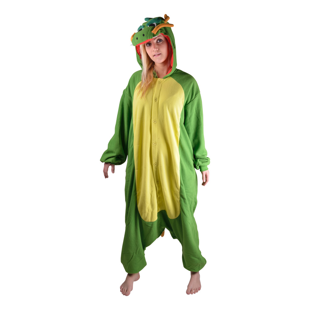 Maskeradkläder Vuxna - Drake Kigurumi - Medium Maskeradkläder Vuxna - Drake Kigurumi - Medium