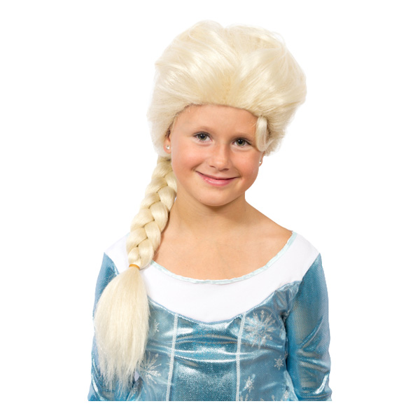 Elsa Barn Peruk - One size Elsa Barn Peruk - One size