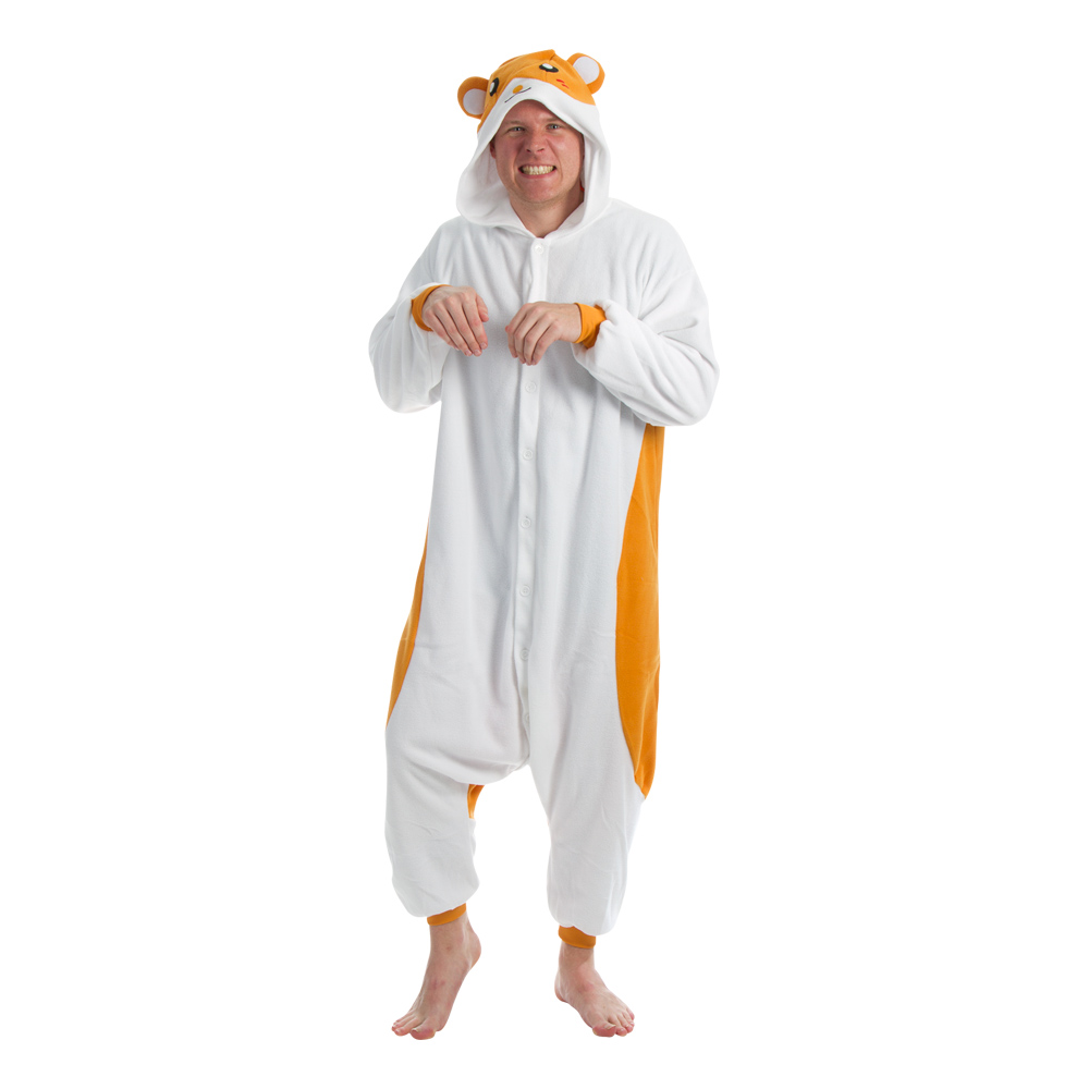 Maskeradkläder Vuxna - Hamster Kigurumi - Medium Maskeradkläder Vuxna - Hamster Kigurumi - Medium