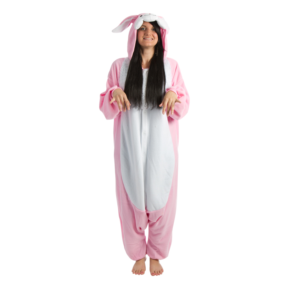 Maskeradkläder Vuxna - Kanin Kigurumi - X-Small Maskeradkläder Vuxna - Kanin Kigurumi - X-Small