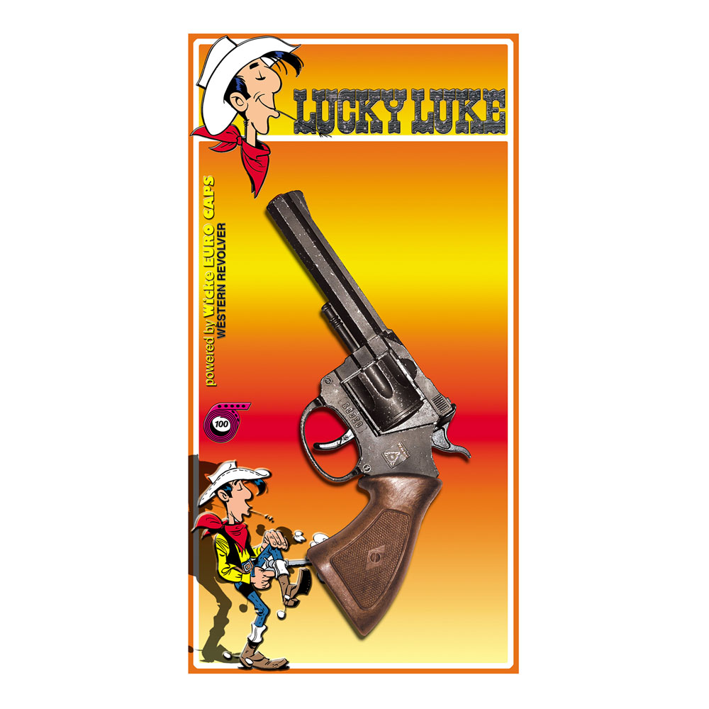 Knallpulversrevolver Lucky Luke 100-Skotts