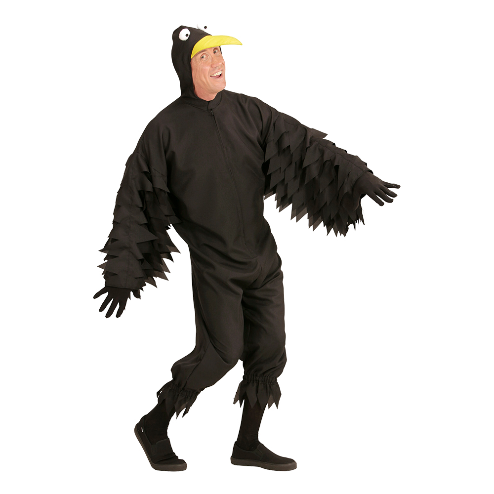 Maskeradkläder Vuxna - Kråka - Small Maskeradkläder Vuxna - Kråka - Small