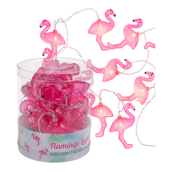 Ljusslinga LED Flamingo