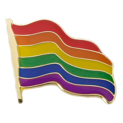 Pin Prideflagga - 1-pack