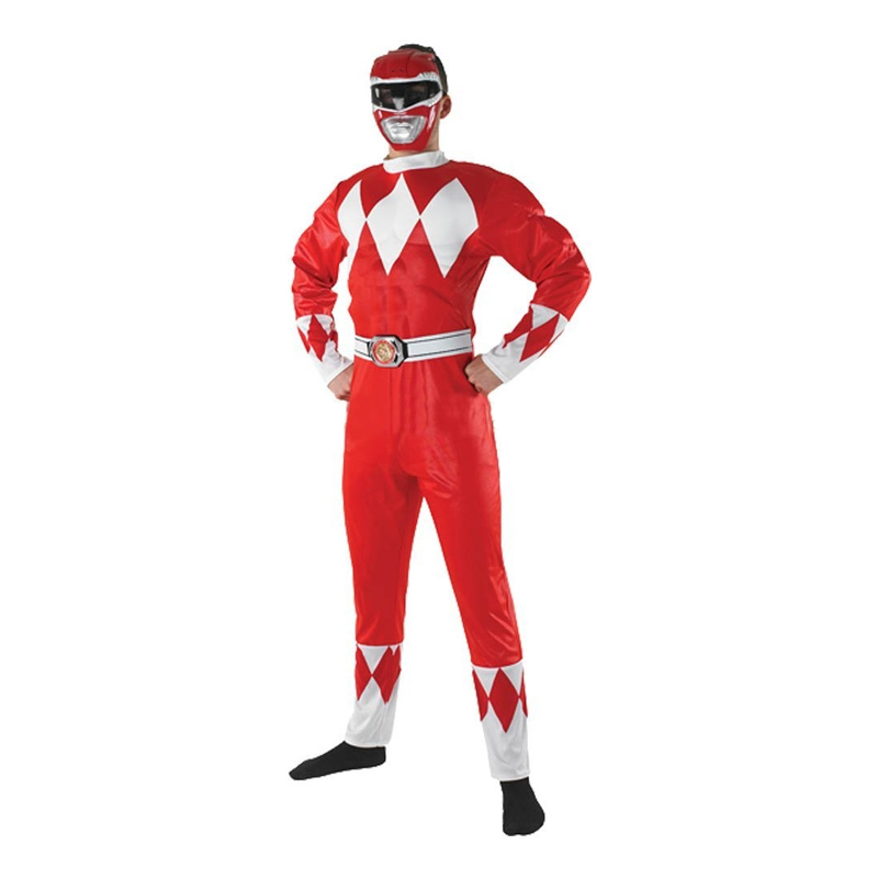 Maskeradkläder Vuxna - Power Ranger - Standard Maskeradkläder Vuxna - Power Ranger - Standard