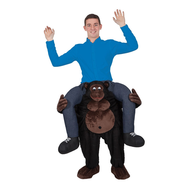 Maskeradkläder Vuxna - Carry Me Gorilla - One size Maskeradkläder Vuxna - Carry Me Gorilla - One size