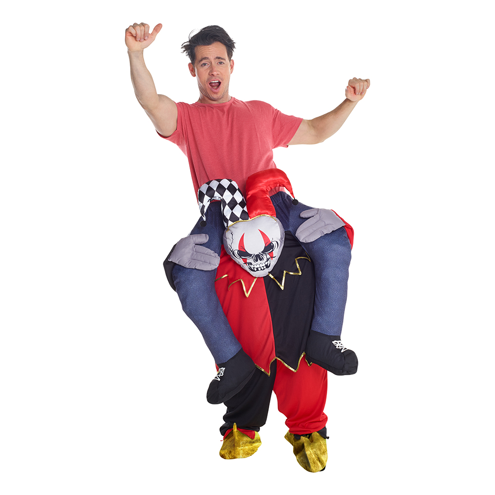 Maskeradkläder Vuxna - Gycklare Piggyback - One size Maskeradkläder Vuxna - Gycklare Piggyback - One size
