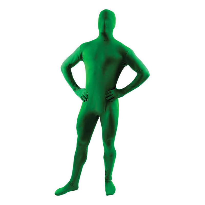 Maskeradkläder Vuxna - Second Skin Grön - Medium Maskeradkläder Vuxna - Second Skin Grön - Medium