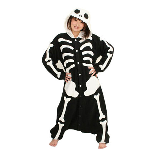 Maskeradkläder Vuxna - Skelett Kigurumi - Medium Maskeradkläder Vuxna - Skelett Kigurumi - Medium