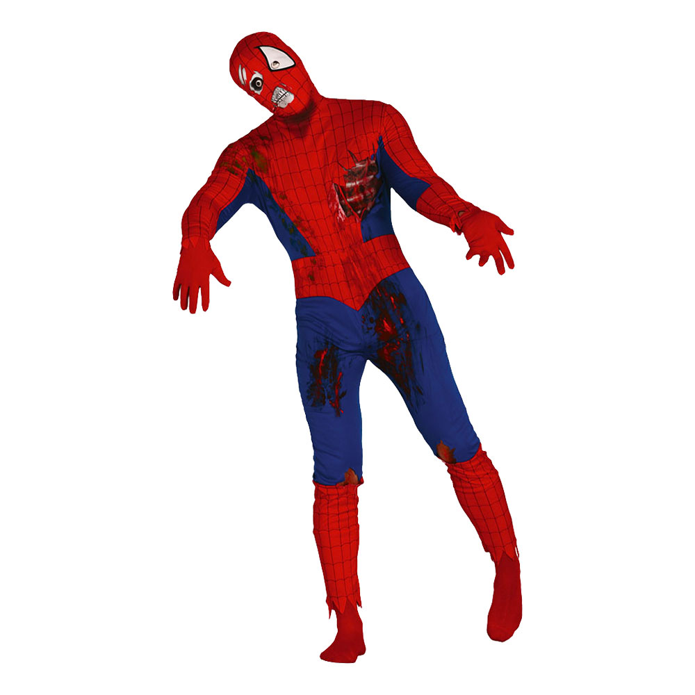Maskeradkläder Vuxna - Spiderman Zombie - Medium Maskeradkläder Vuxna - Spiderman Zombie - Medium