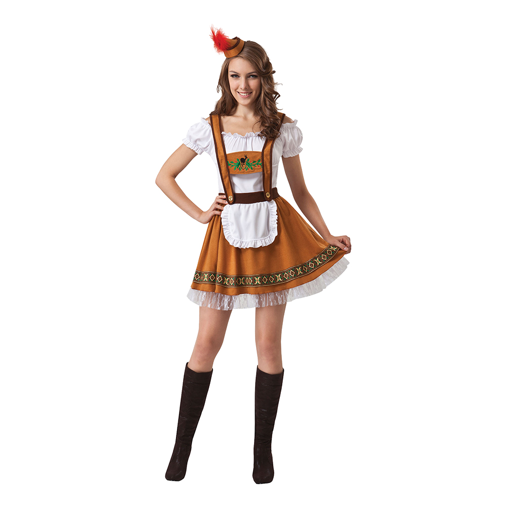 Maskeradkläder Vuxna - Tysk Bondflicka - One size Maskeradkläder Vuxna - Tysk Bondflicka - One size