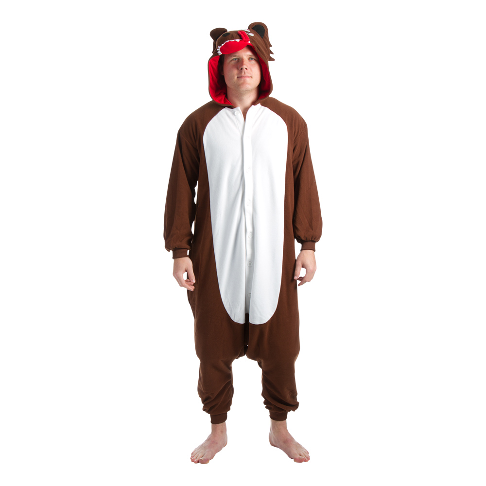 Maskeradkläder Vuxna - Varg Kigurumi - Medium Maskeradkläder Vuxna - Varg Kigurumi - Medium